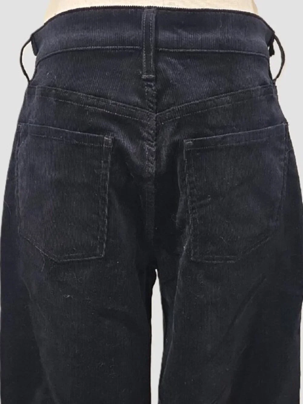 NEW RARE $248 CITIZENS OF HUMANITY LINA BLACK CORDUROY TROUSER PANTS SIZE 27 - Picture 6 of 11